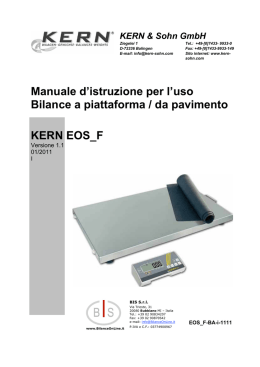 Manuale istruzioni (italiano)