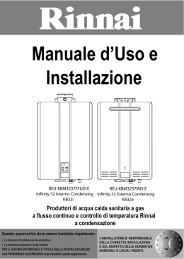 Manuale Istruzioni
