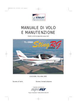 manuale di volo sting