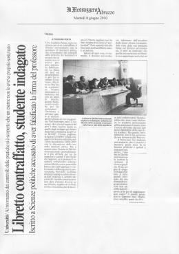 &igrave;ltﬂieaaaggunAbrum - Universit&agrave; degli Studi di Teramo