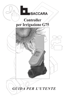 Manuale - Mondoirrigazione