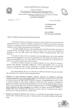liceo artistico statale - Liceo Artistico "Bruno Munari"