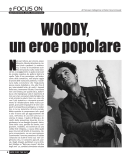 Woody Guthrie. Un eroe popolare