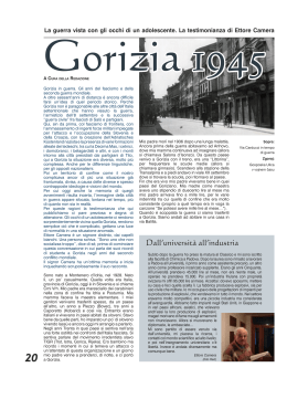 Dall`universit&agrave; all`industria