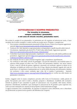 Leggi pdf - Gruppo Camperisti Vicentini