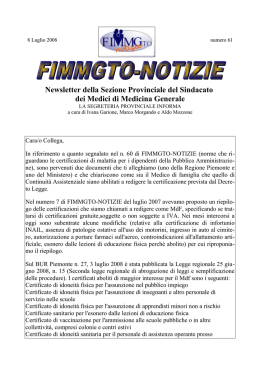 Assenza malattia dipendenti pubblici
