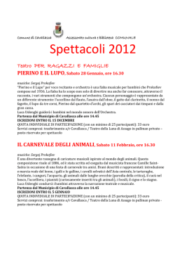 Spettacoli 2012 - Nonsolocomo.info