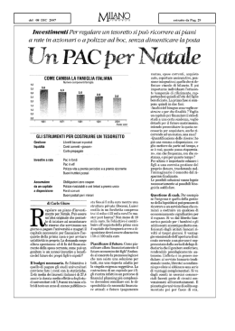 Un PAC per Natale