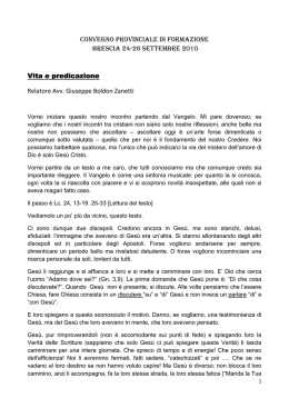Vita e predicazione _Salvataggio automatico