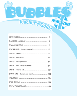 Guida classe 3 - Bubbles Magazine