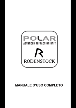 manuale d`uso completo - WinFit