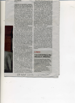 L`Unità 29 novembre 2013