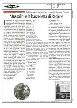 Dalla rassegna stampa. Liberal 25.06.09