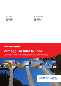 Vantaggi su tutta la linea