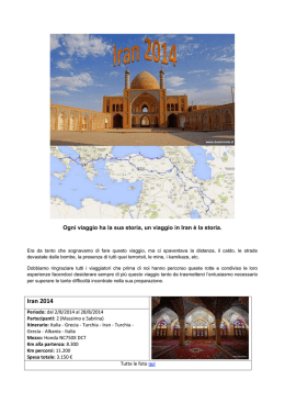 Iran 2014 - CiPiaceViaggiare
