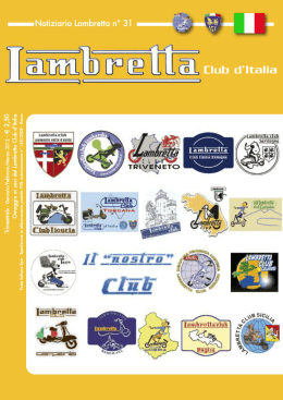 Notiziario Lambretta n° 31