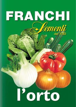 Page 1 Page 2 QUALIT&Agrave; E TRADIZIONE DAL &icirc;`783 Quelli che