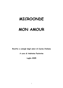 microonde mon amour