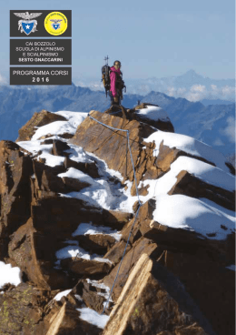 Corsi 2016 Scarica il libretto