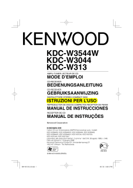 KDC-W3544W KDC-W3044 KDC-W313