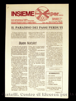 insieme - Castelli. Centro di Ricerca per la Storia della Ceramica