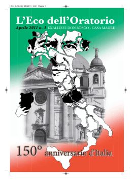 Marzo 2011 - Don Bosco Insieme