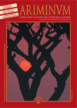 Scarica il numero 53 di Ariminum in formato PDF.