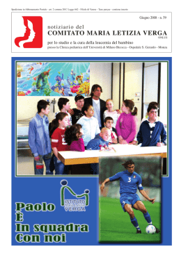 Scarica il pdf - Comitato Maria Letizia Verga