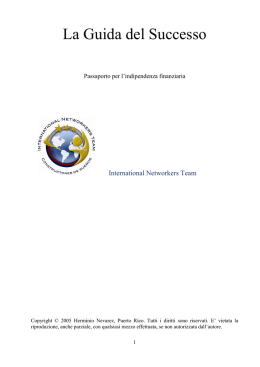 La Guida del Successo INT 4life - 4Life Transfer Factor Estados