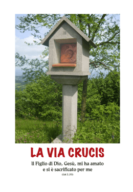 Link per scaricare il libretto stampabile della Via Crucis