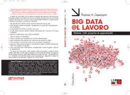 big data @l lavoro