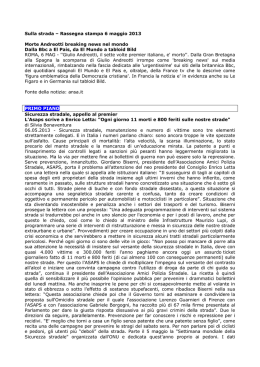 Leggi la rassegna del 6 maggio 2013