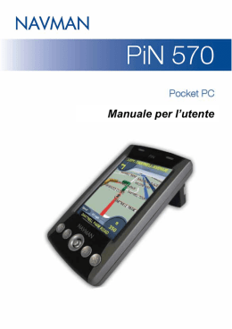 Manuale per l`utente