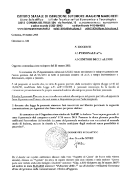 Sciopero del 26 marzo 2015