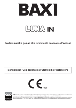 LUNA IN 240 I - Certificazione energetica