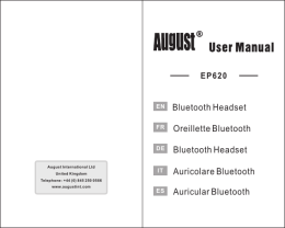 Oreillette Bluetooth Auricolare Bluetooth Bluetooth Headset