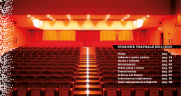 Scarica QUI il calendario dettagliato della stagione