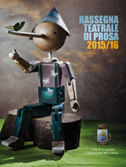 Rassegna Teatrale di Prosa 2015-2016