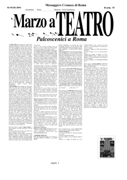 Il Messaggero - Vacanze Romane
