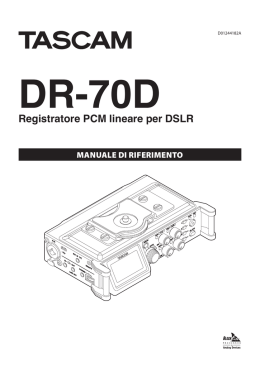 Manuale de riferimento