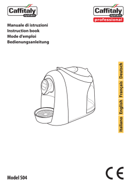 IB0400100 Manuale S04 Caffitaly System (IT-GB-FR