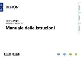 Manuale delle istruzioni