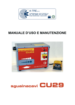 SGUAINACAVI CU29 - Libretto CU29