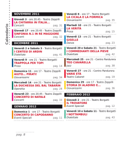 Teatro Borgatti Stagione 2011_12