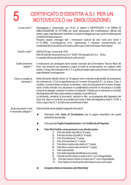 Scheda 5 - Ruote del Passato