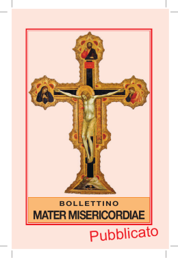 Bollettino Marzo 2012 - Basilica della Misericordia