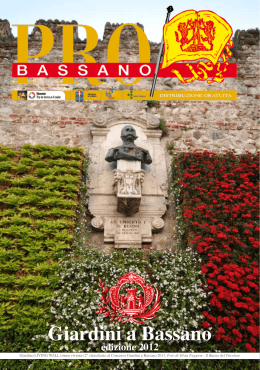 GiardiniBassano Brochure2012
