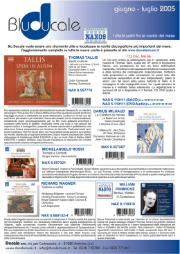 Blu Ducale Giugno-Luglio 2005