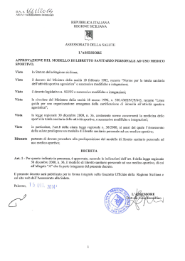 DA . n. - Regione Siciliana
