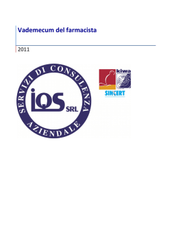 Vademecum del farmacista